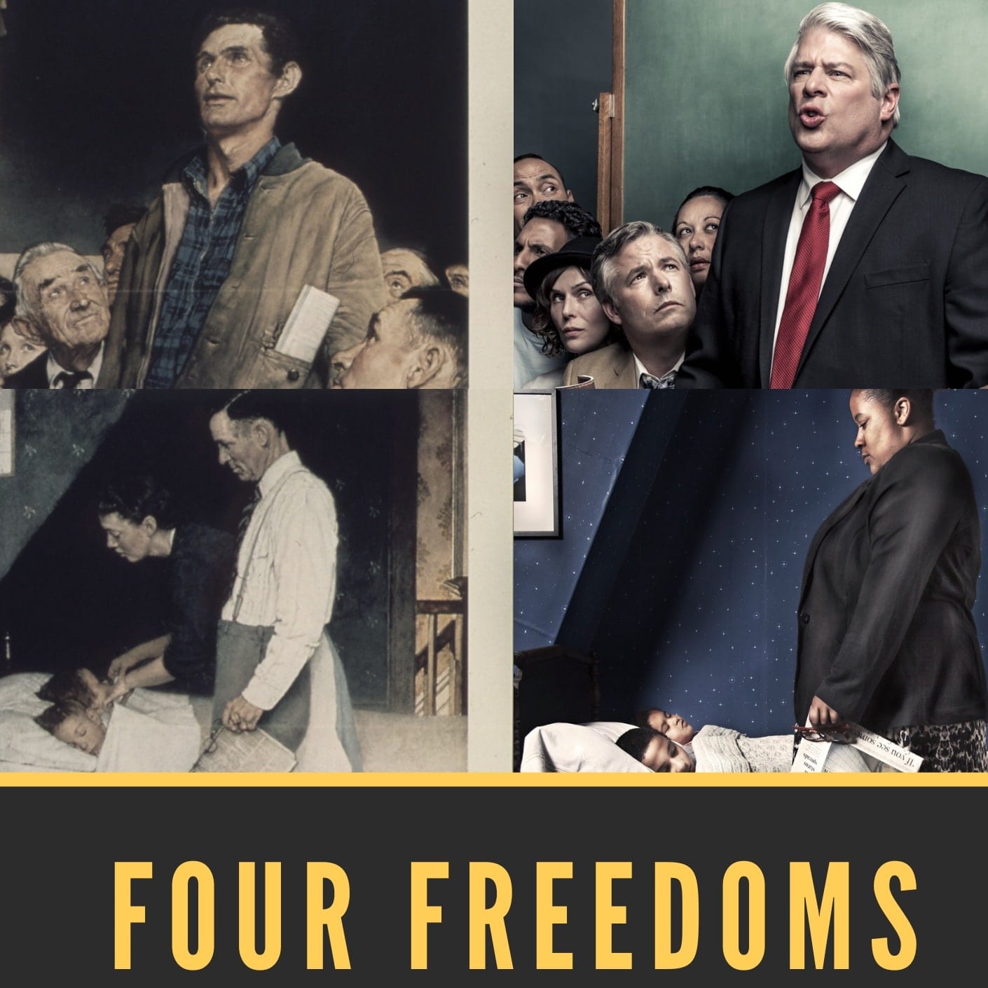 Four Freedoms:  the Spirit of Democracy Today and Tomorrow