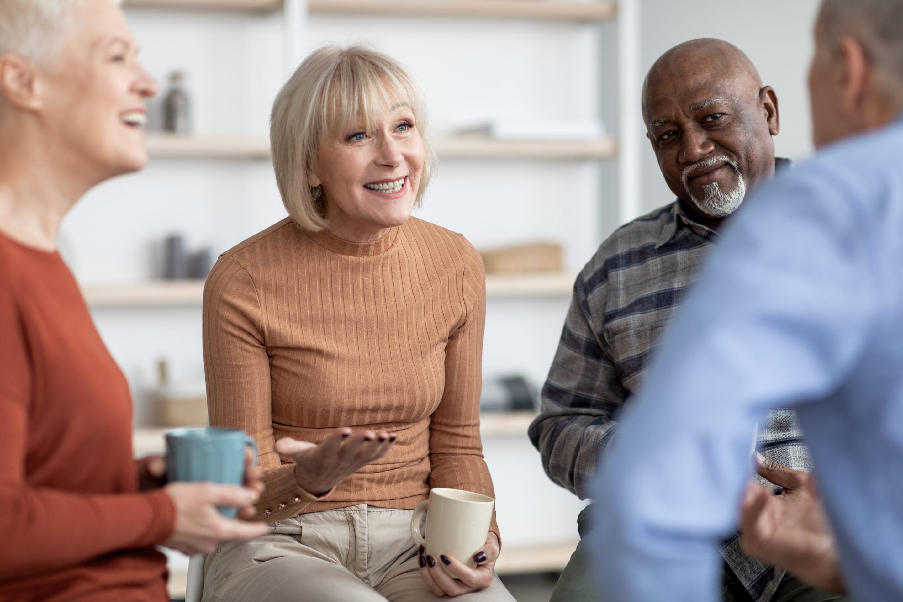 How Senior Citizens and Retirement Communities Benefit from Small-Group Exploratory Discussions