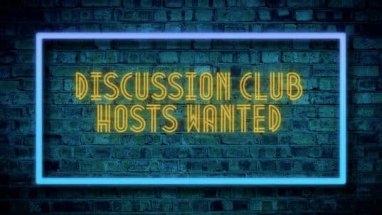 Apply to Become an IF Discussion Club Host
